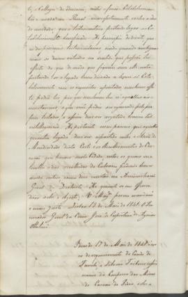 "Idem de 17 de Maio de 1841 ácerca de requerimento do Conde de Farrobo, e Silverio Taibner c...