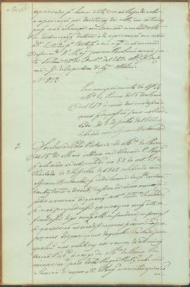 "Em cumprimento do Officio do Ministerio do Reino de 15 de Maio de 1847 ácerca das modificaç...