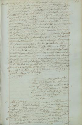 "Em cumprimento do officio do Ministerio do Reino de 3 d'Abril de 1849 à cerca do requerimen...