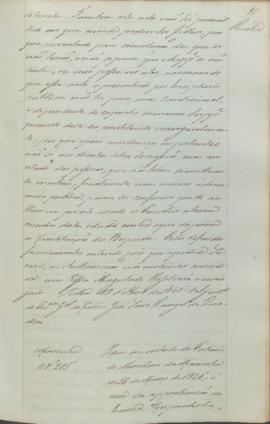 "Idem em virtude da Portaria do Ministerio da Marinha de 24 de Março de 1845, á cerca da app...