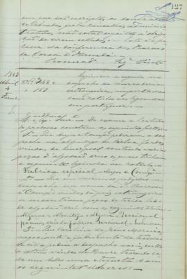 "Regimen a seguir no despacho de mercadorias estrangeiras, importadas com rotulos ou legenda...