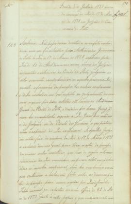 "Idem de 5 de Julho de 1839 ácerca da execução da Lei de 17 de Março de 1838 nos Julgados da...