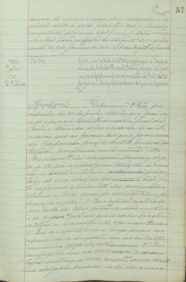 "Sobre um pedido de autorização que a Companhia de Crédito Predial Português faz ao Governo ...