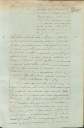 "Idem em virtude da Portaria do Ministerio da Justiça de 5 de Outubro de 1842, acerca dos Lu...