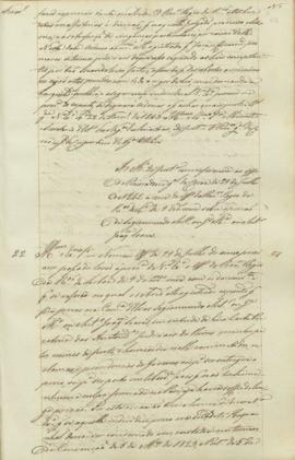 "Ao Ministro da Justiça com referencia ao Officio da Procoradoria Geral da Coroa de 29 de Ju...