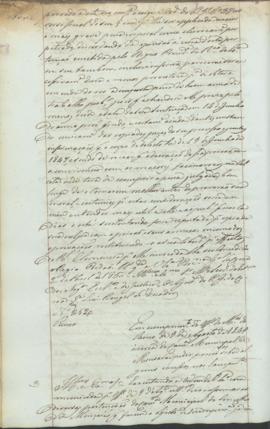 "Em cumprimento do Officio do Ministerio do Reino de 9 de Agosto de 1849 ácerca da Camara Mu...