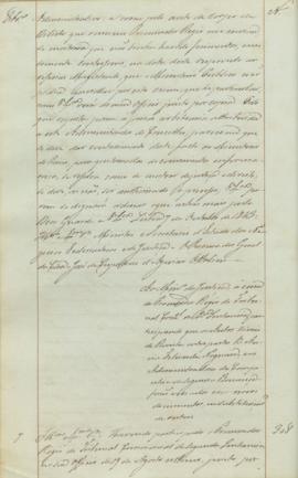 "Ao Ministro da Justiça, á cerca do Procurador Regio do Tribunal Comercial de 2.ª Instancia,...