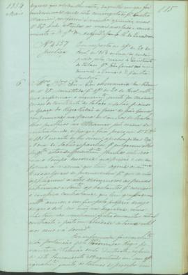 "Em resposta ao officio de 20 de Fevereiro de 1854 acerca do perdão pedido pelos caixas do C...