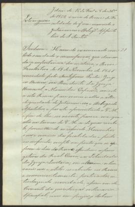 "Idem de 16 de Fevereiro e 8 de Março de 1842 ácerca do Breve de Faculdade de que vem munido...