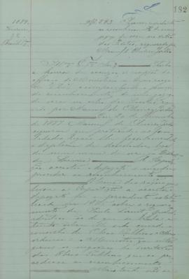 "Processo respeitante ao reconhecimento de um jazigo de ocre no sítio das Picotas, requerida...