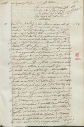 "Idem em virtude da Portaria do Ministerio do Reyno de 7 de Outubro de 1841, ácerca do offic...