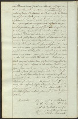 "Idem em virtude da Portaria do Ministerio da Marinha de 29 de Março de 1842, ácerca do offi...