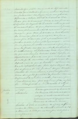 "Em cumprimento da Portaria de 8 de Março de 1870, sobre se se devem entregar ás authoridade...