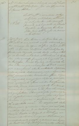 "Ao ministro da Justiça acerca do crime de resistência cometido em 21 para 22 de abril contr...