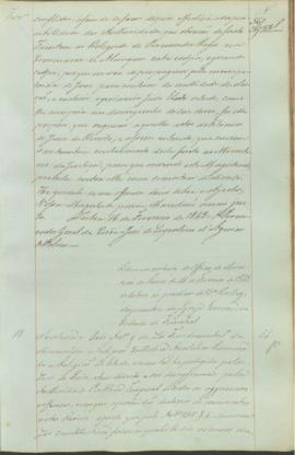 "Idem em virtude do officio do Ministerio do Reino de 14 de Fevereiro de 1843 relativo ás pr...