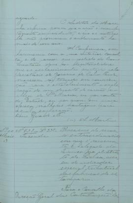 "Processos de recurso extraordinário, em que é recorrente o delegado do Tesouro no distrito ...