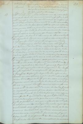 "Em resposta ao Officio de 2 de Dezembro 1850 acerca da representação dos habitantes da Ribe...