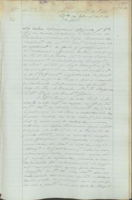 "Em cumprimento da Portaria do Ministerio dos Estrangeiros de 9 de Setembro de 1859"