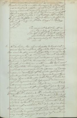 "Em cumprimento da Portaria do Ministério da Marinha de 6 de Junho de 1848 ácerca do offcio ...