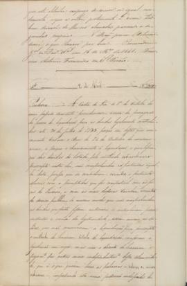"Liquidação. Como deve ser feita a das dividas contrahidas até 31 de Janeiro de 1833?"