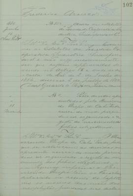 "Sobre as dúvidas apresentadas pelo reverendo bispo de Cabo Verde acerca do modo por que dev...