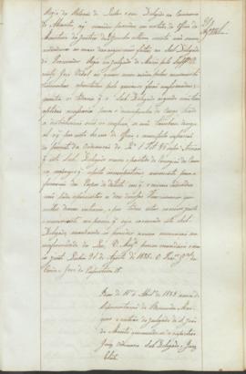 "Idem de 11 d'Abril de 1838 acerca de Representação de Bernarda Marques e outras do Julgado ...