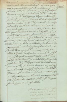 "Idem em virtude do Officio do Ministerio da Justiça de 5 de Abril de 1843 ácerca de execuço...