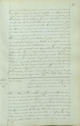 "Sobre a pertenção de Luis Gomes Ribeiro pedindo escusa de apresentar certidão de recenseame...