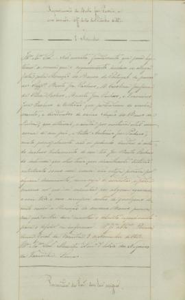 "Procurador da Fazenda deve hir assignar Contractos de Permuta de bens nacionaes por particu...