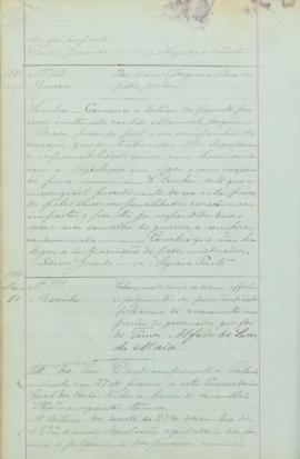 "Sobre o modo como se devem efetuar os julgamentos dos presos indiciados pelo crime de assas...