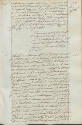 "Idem em virtude de Portaria do Ministerio do Reyno de 8 de Mayo de 1841 á cerca da pertençã...