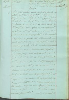 "Em cumprimento da Portaria do Ministerio do Reino de 27 de Fevereiro de 1855 acerca do terr...