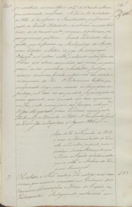 "Idem de 26 de Novembro de 1842, á cerca do Administrador do Concelho de Coimbra, pedindo pa...