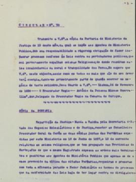 Circular n.º 70