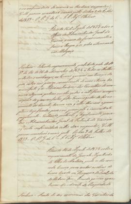 "Idem de 14 de Agosto de 1838 sobre o requerimento de Gonçalo Agostinho da Ilha da Madeira, ...
