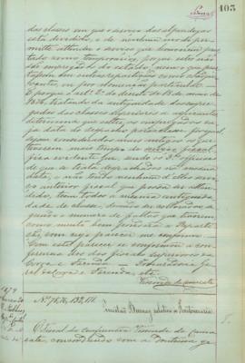 "Questão Burnay relativa á Penitenciaria"