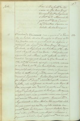 "Idem de 13 de Julho de 1841 ácerca de Jozé Braz Corujo, Cirurgião Ajudante do Regimento d'A...