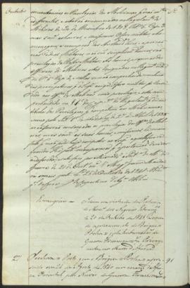 "Idem em virtude da Portaria do Ministerio dos Negocios Estrangeiros de 20 de Outubro de 184...