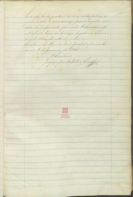 "Livro das Actas de 1881. Livro 7º"