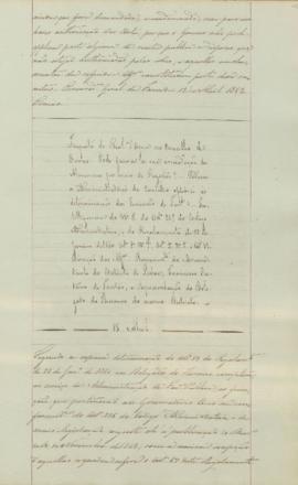 "Imposto do Real d'Agua no Concelho de Oeiras. Pode faser-se a sua arrecadação dos Almocreve...