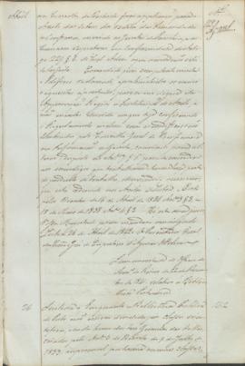 "Idem em virtude do officio do Ministerio do Reino de 22 de Dezembro de 1841, relativo á Bib...