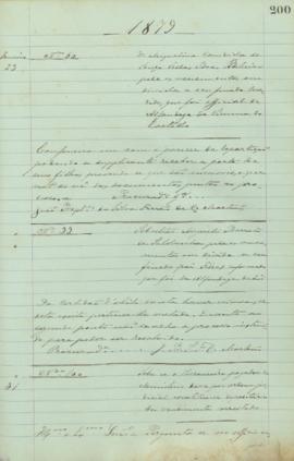 "Sobre se o Thesoureiro pagador do Ministerio deve por ordem judicial constituir-se deposita...