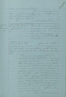 "Dúvida acerca do arquivo do extinto cartório do tabelião do Carregal, comarca de Santa Comb...