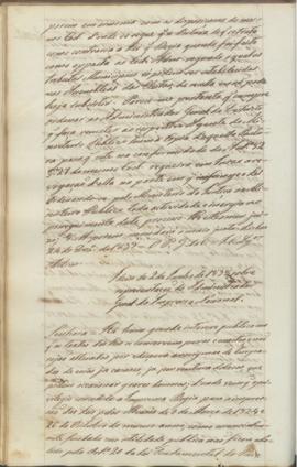 "Idem de 2 de Junho de 1838 sobre representação do Administrador Geral da Imprensa Nacional&...
