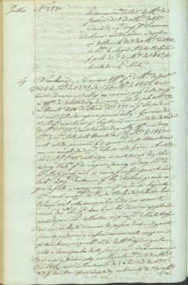 "Em cumprimento da Portaria do Ministerio da Justiça de 9 de Março de 1850 á cerca do requer...