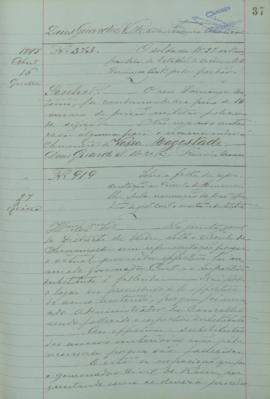 "Sobre a falta de representação no Círculo de Sernancelhe pela nomeação do procurador efetiv...