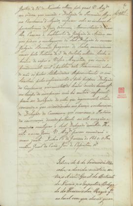 "Idem de 4 de Janeiro de 1840 sobre a duvida suscitada entre o Administrador-Geral do Distri...