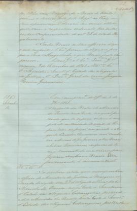 "Em cumprimento do officio de 4 de setembro 1861. A respeito da Nota do Ministro da Prússia ...