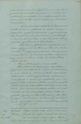 "Officio do Governador Civil de Coimbra pedindo resolução a respeito das Camaras municipaes ...