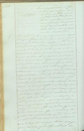 "Em cumprimento do Officio do Ministerio do Reino de 18 de Junho de 1849 ácerca do requerime...